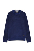 Roy Roger's maglia uomo Crew Neck MAN Merino wool printed.