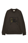 Roy Roger's maglia uomo Crew Neck MAN Sweater embroidery wool Washed