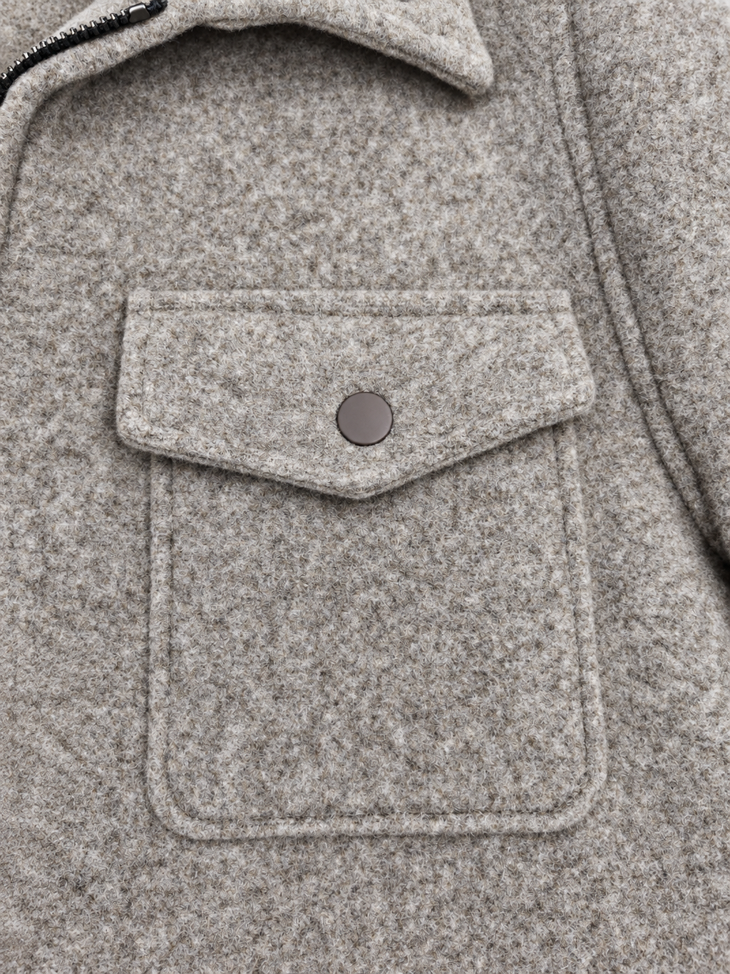 Bob Giubbotto uomo con zip e tasche anteriori A27STEVEN448T448 - immagine 4