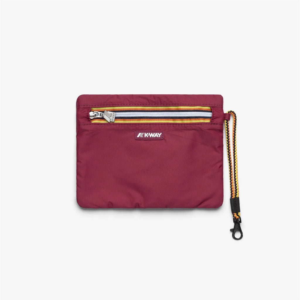 K-WAY Beauty Case Impermeabile nero Unisex per Accessori da Viaggio Pochette uomo K4127SW Q13 - immagine 1