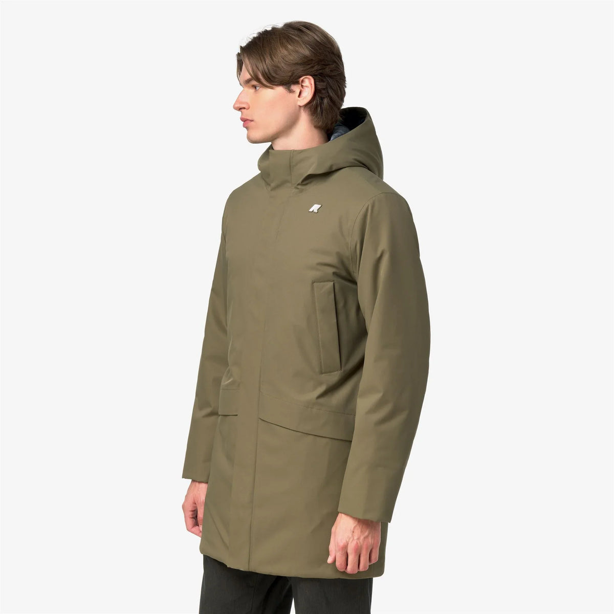 K-way capospalla uomo Jarno Twill Marmotta - K8133FW-DC2 - immagine 3