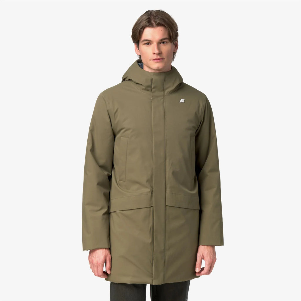 K-way capospalla uomo Jarno Twill Marmotta - K8133FW-DC2 - immagine 1