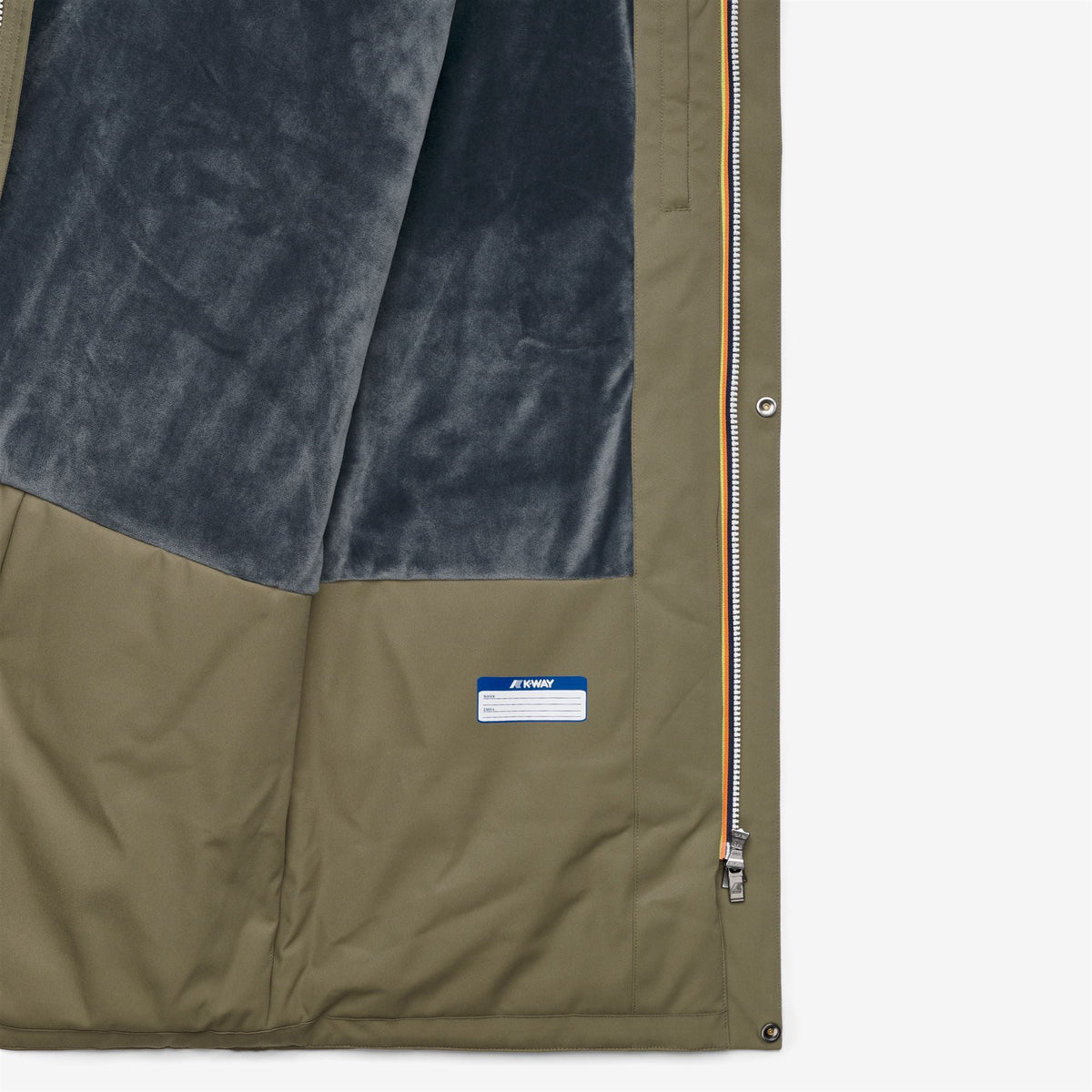 K-way capospalla uomo Jarno Twill Marmotta - K8133FW-DC2 - immagine 6
