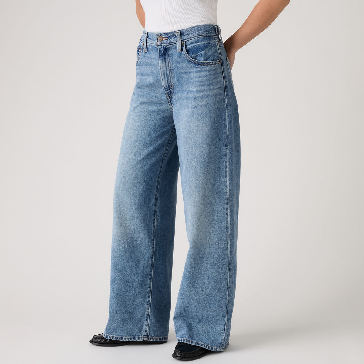Levi's Jeans donna Cinch Lightweight a gamba ampia 0073B0002 - immagine 5