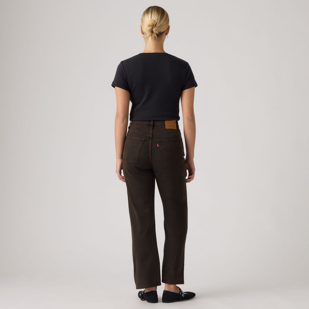 LEVI'S Jeans donna Levi's Jeans donna Ribcage Straight Alla Caviglia 726930315 - Old Bronze - 726930315 - immagine 3