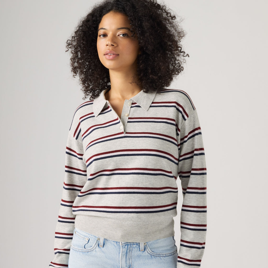 Levi's Polo donna morbidissima a manica lunga 007VY0001 - immagine 2