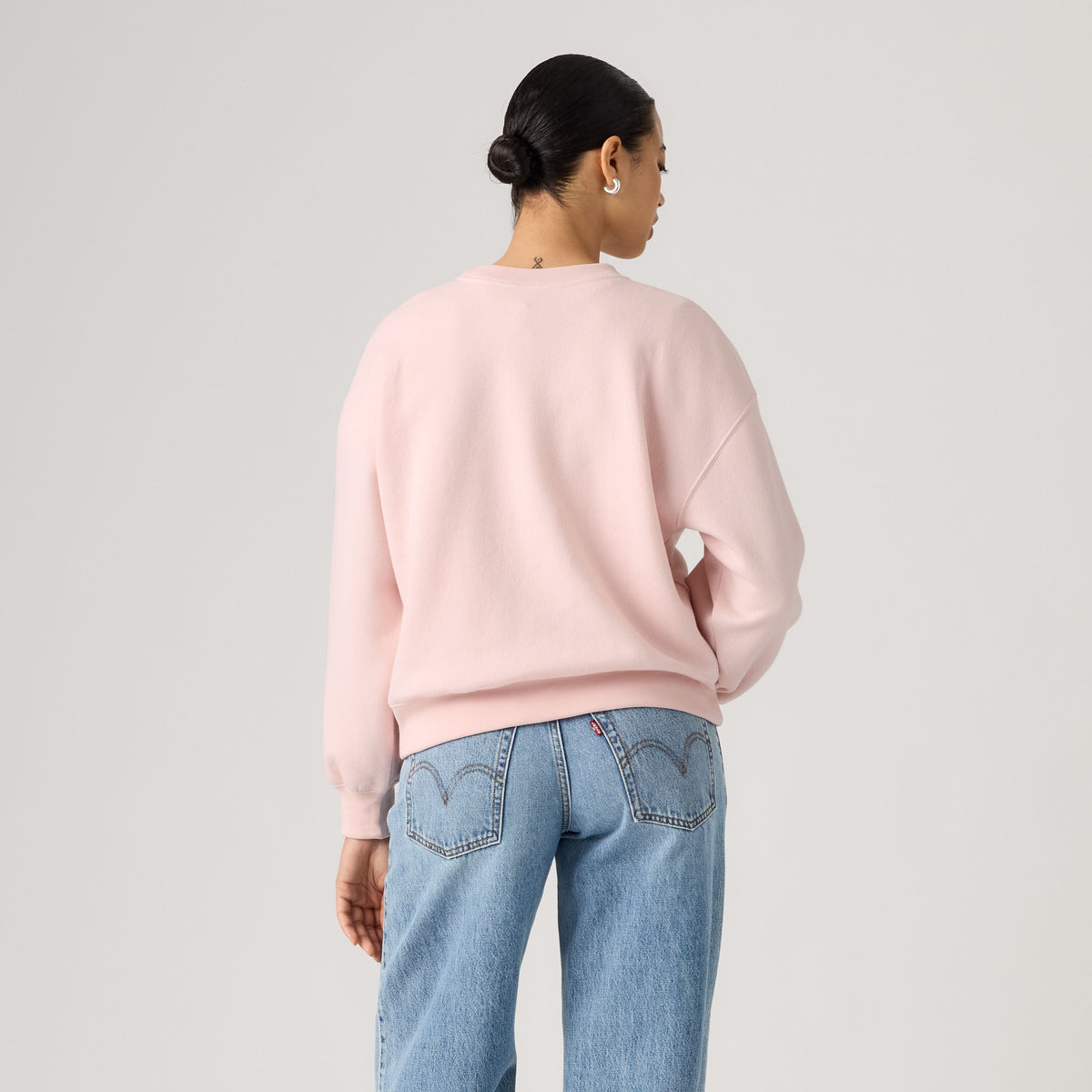Levi’s felpa donna a girocollo Everyday 0082J0003 - immagine 3