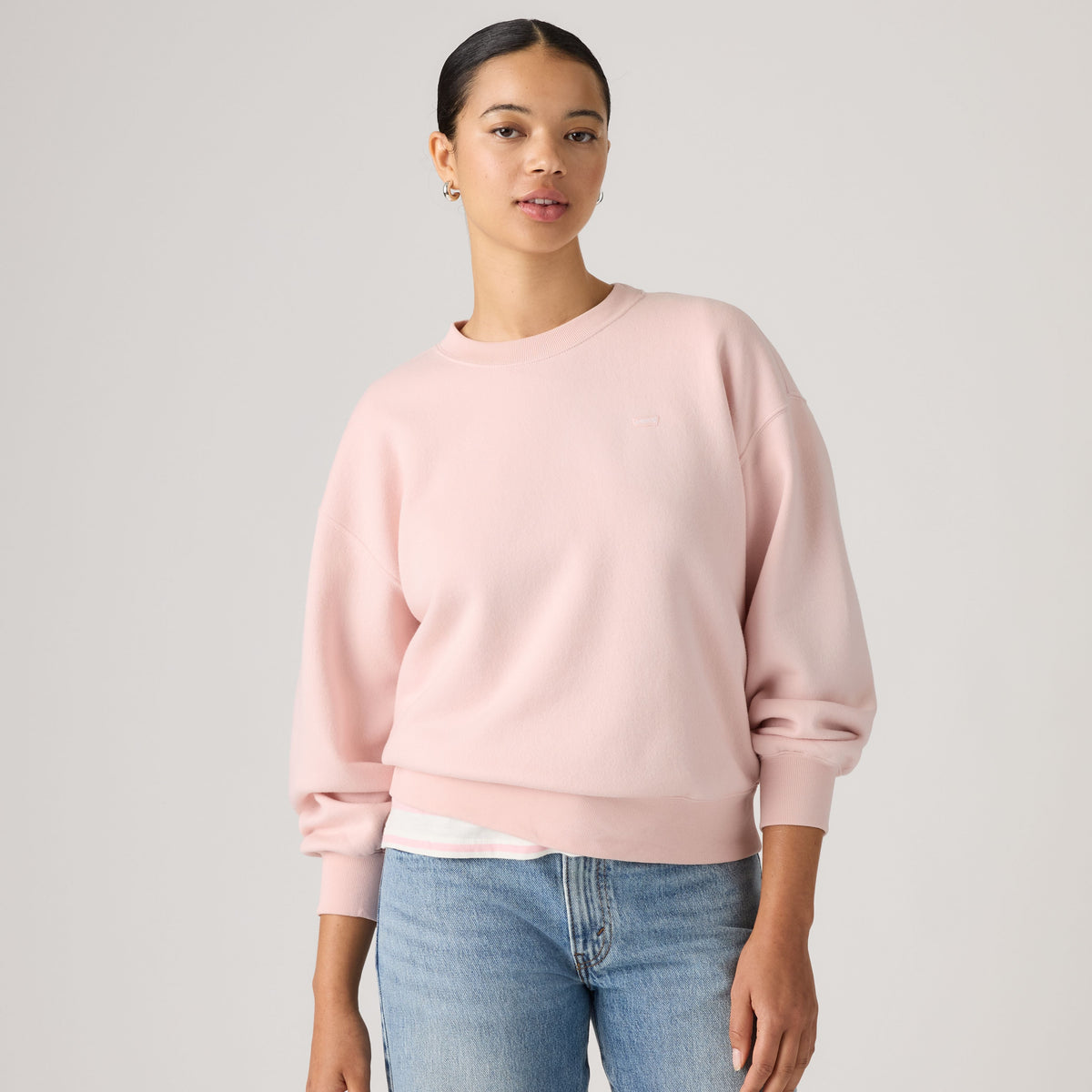 Levi’s felpa donna a girocollo Everyday 0082J0003 - immagine 2