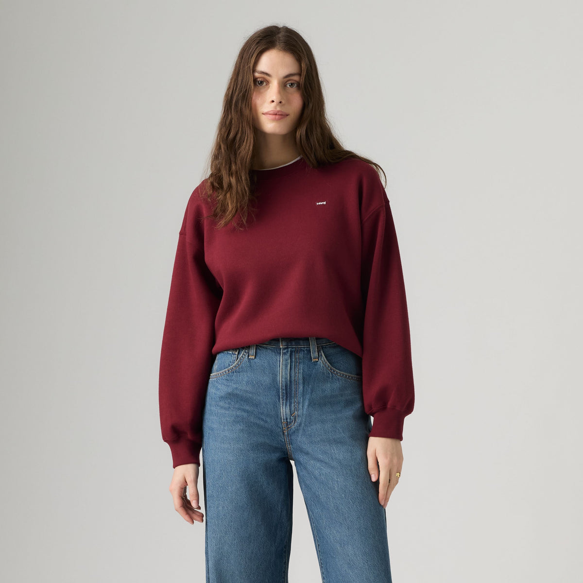 Levi’s felpa donna a girocollo Everyday 0082J0004 - immagine 1