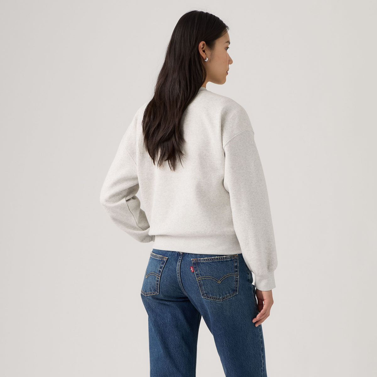 Levi’s felpa donna a girocollo Everyday 0082J0010 - immagine 3