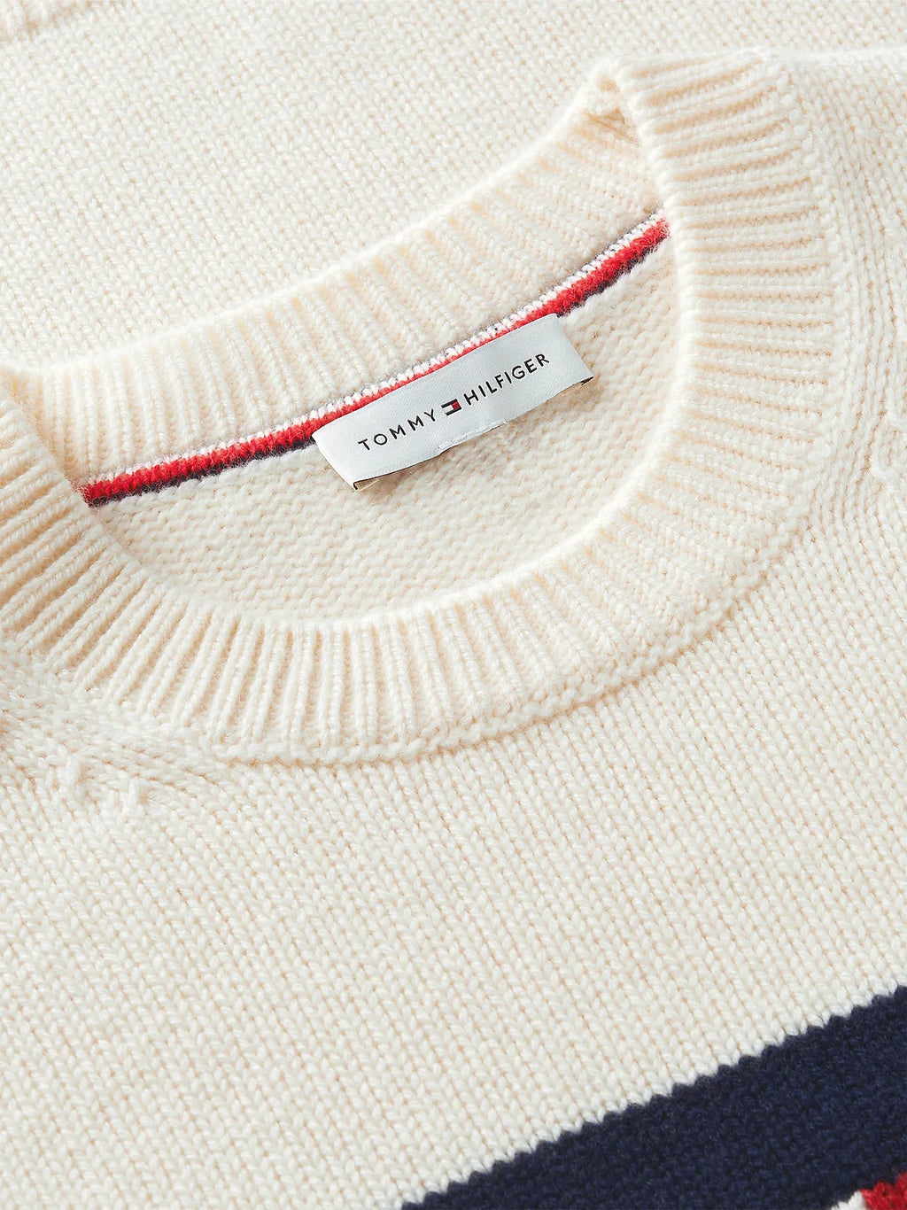 Tommy Hilfiger maglia donna Pullover con cashmere e bandierina ricamata WW0WW51450Z00 - immagine 6