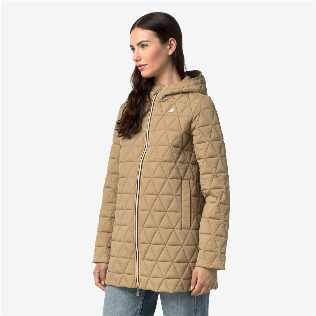 K-way giubbino donna Sophie Diamond quilted warm - Beige K8161HW-677 - immagine 2