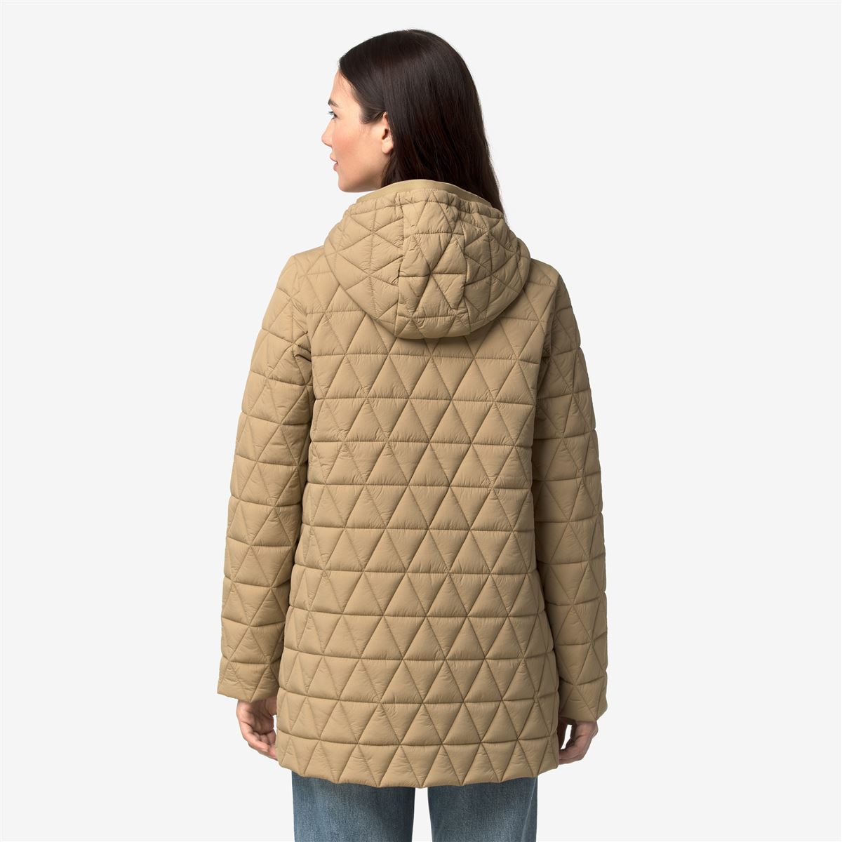 K-way giubbino donna Sophie Diamond quilted warm - Beige K8161HW-677 - immagine 4
