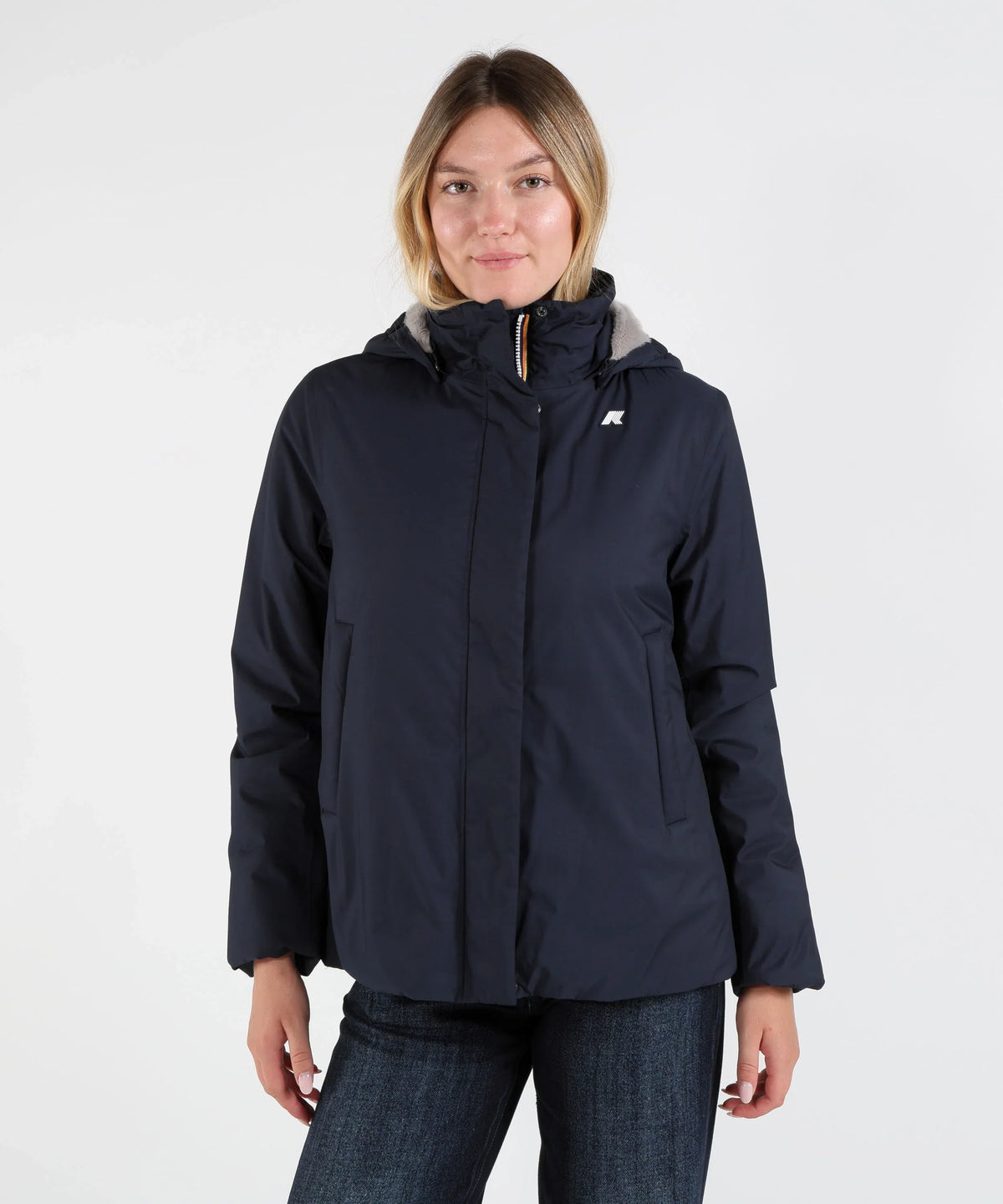 K-way Giubbino donna Sophie Twill Soft Beaver K8144BW-DCA - immagine 1