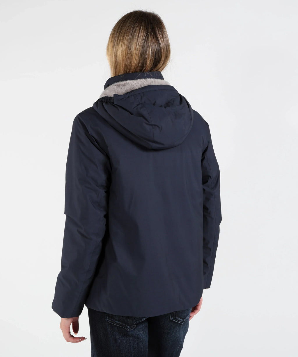 K-way Giubbino donna Sophie Twill Soft Beaver K8144BW-DCA - immagine 3