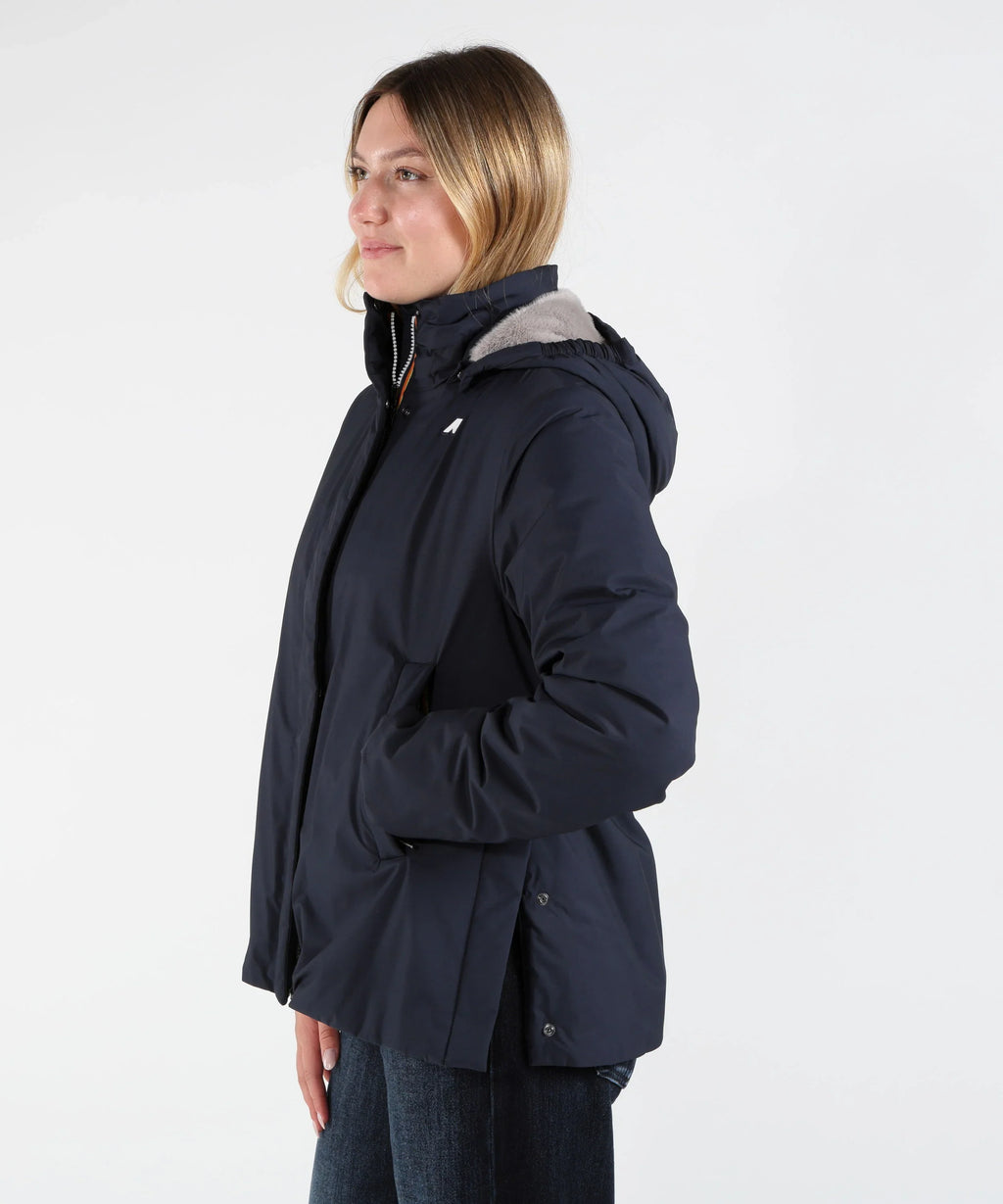 K-way Giubbino donna Sophie Twill Soft Beaver K8144BW-DCA - immagine 4