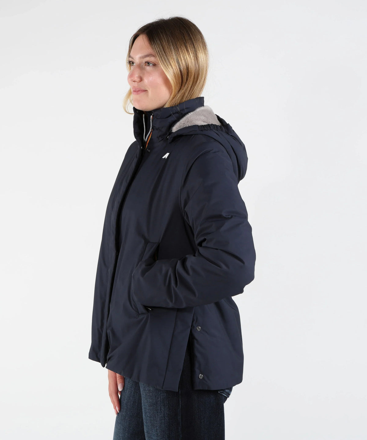 K-way Giubbino donna Sophie Twill Soft Beaver K8144BW-DCA - immagine 4