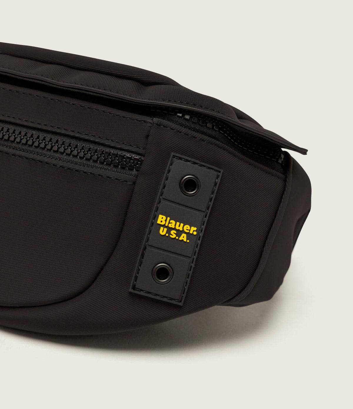 Blauer Pochette uomo marsupio coated polyester waist bag F6WAID01/COA BLACK - immagine 2