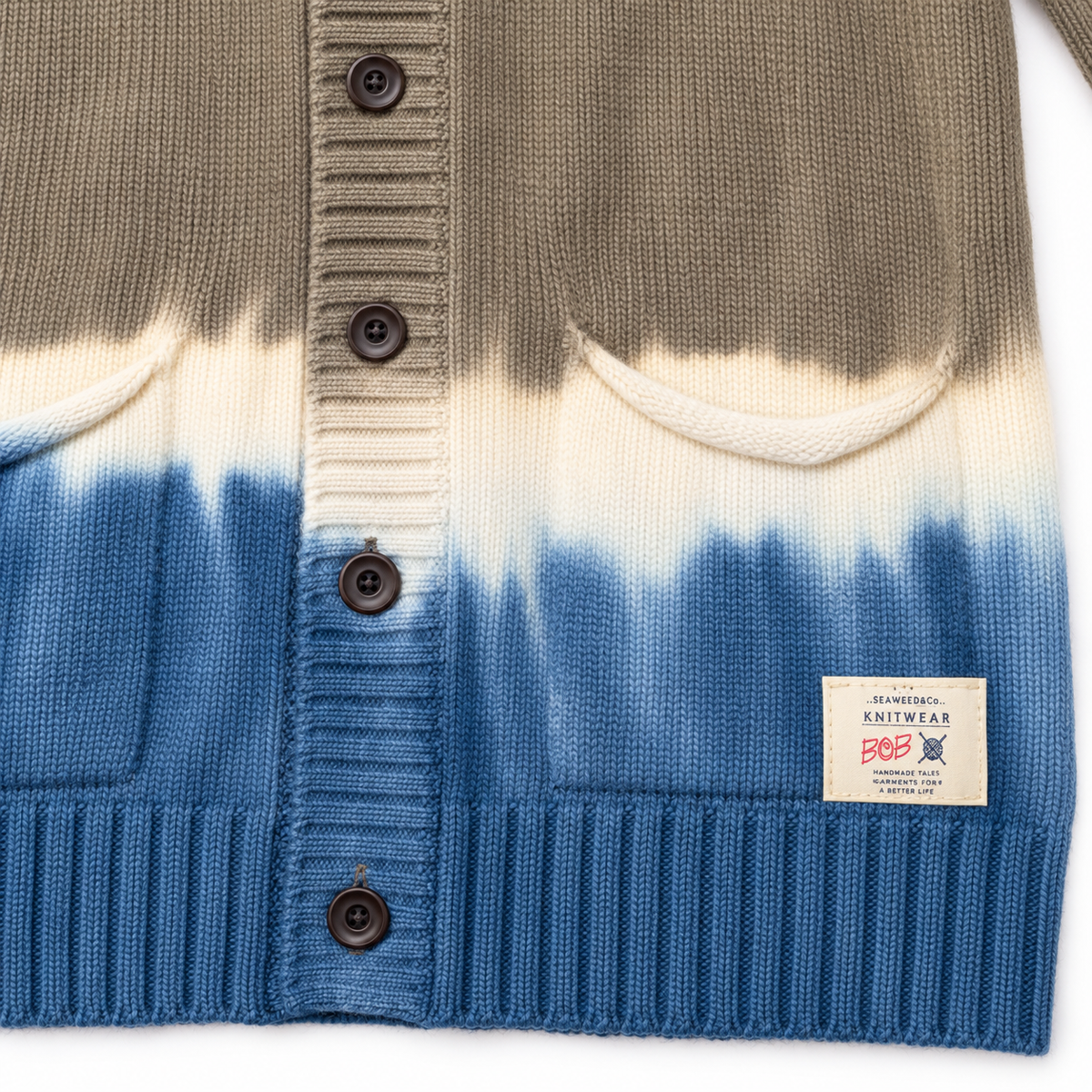 Bob Maglia uomo cardigan balza sfumata mod. A27BREAKUNICA - immagine 3