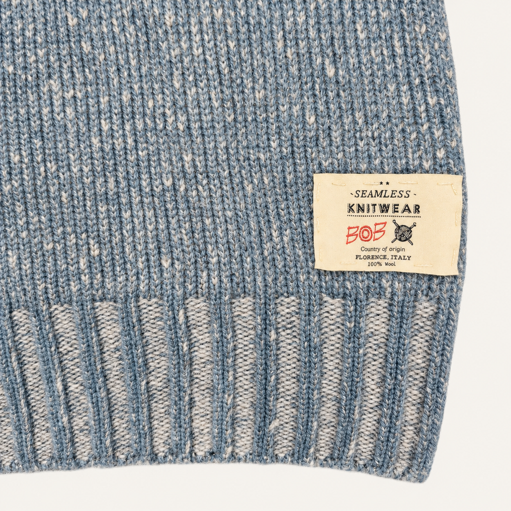 Bob Maglia uomo girocollo maglieria lana vanisé mod. FIN - immagine 4