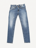 Uniform Jeans uomo NEW DENVER COMFORT BLUE DENIM 11 OZ NORMAL CROTCH SLIM FIT - AMERICAN POCKETS - 98,5% Cotone 1,5% Elastan - immagine 1