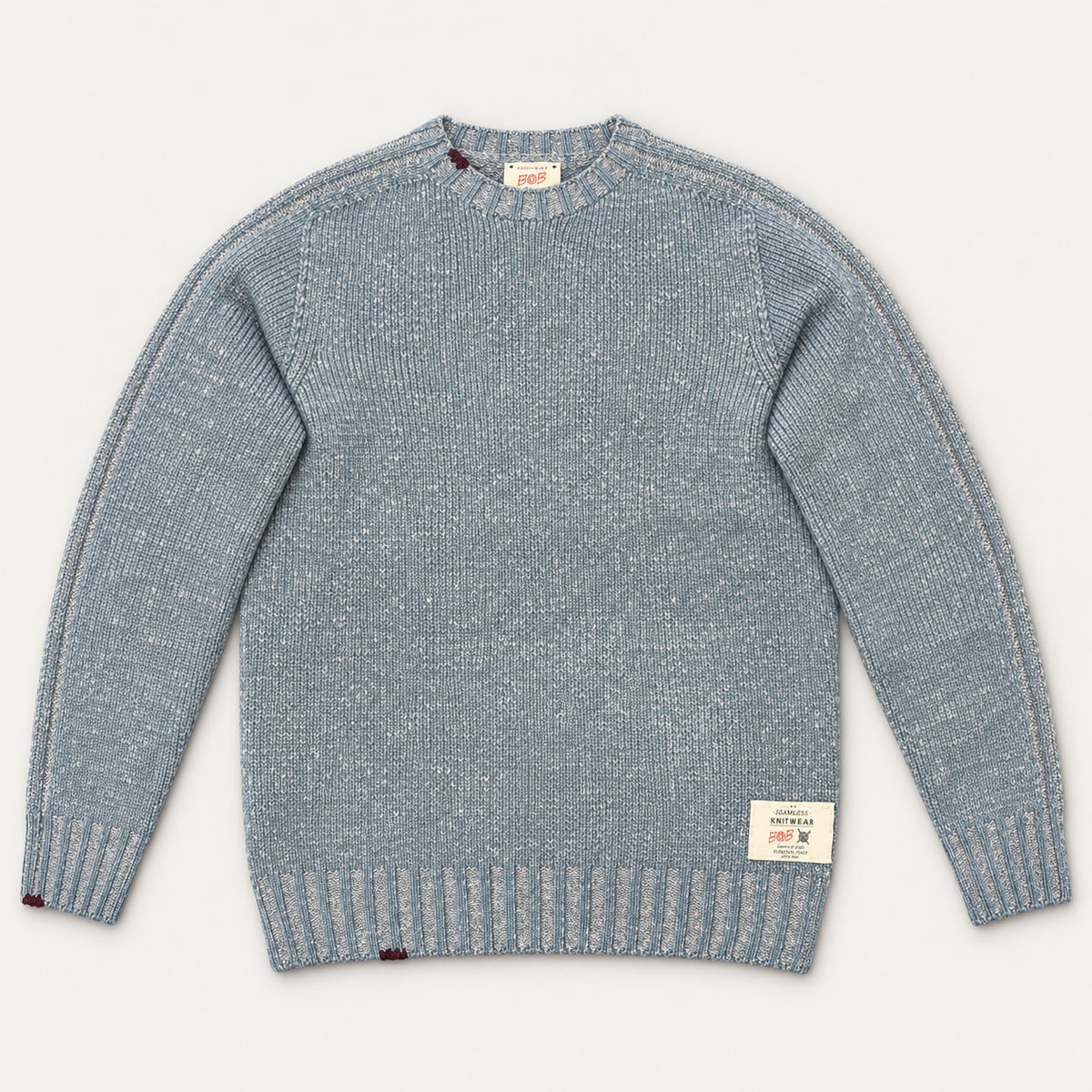 Bob Maglia uomo girocollo maglieria lana vanisé mod. FIN - immagine 1