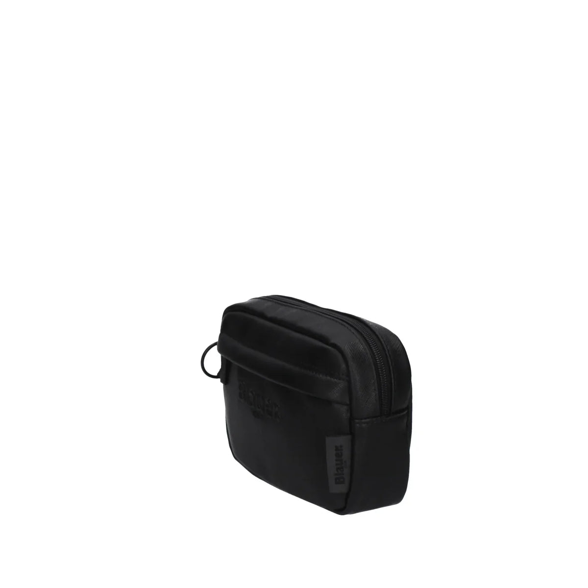 Blauer Pochette uomo saffiano leather clutch F6GOY03/WAL BLACK