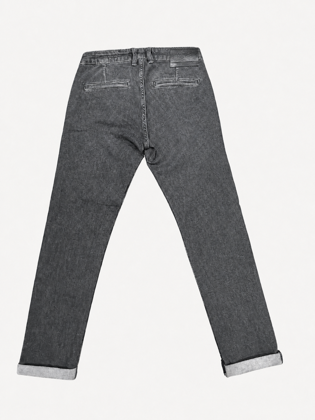 Uniform Jeans uomo NEW DENVER COMFORT BLUE DENIM 11 OZ NORMAL CROTCH SLIM FIT - AMERICAN POCKETS - 98,5% Cotone 1,5% Elastan - immagine 2