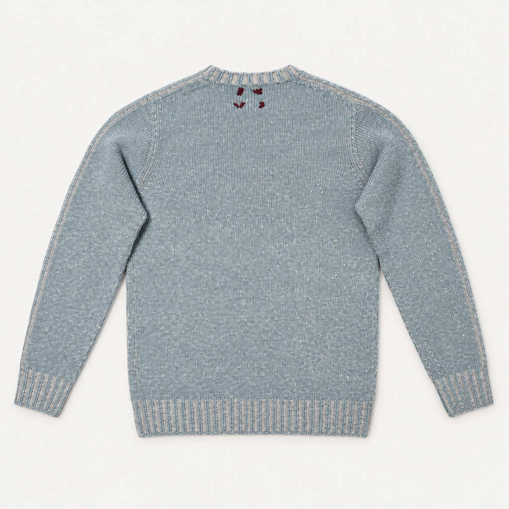 Bob Maglia uomo girocollo maglieria lana vanisé mod. FIN - immagine 2