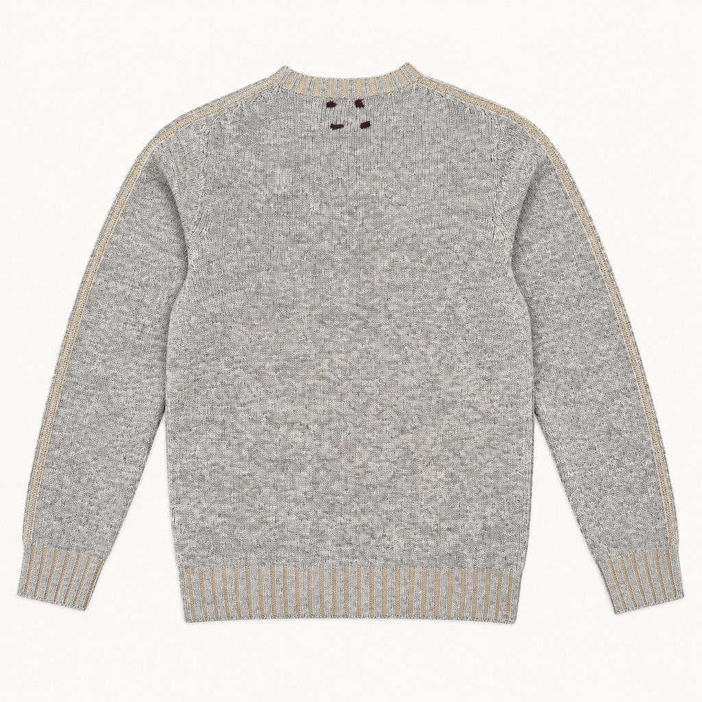 Bob Maglia uomo girocollo maglieria lana vanisé mod. FIN - immagine 6